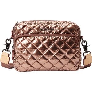 MZ Wallace Metallic Quilted Crossbody Bag
